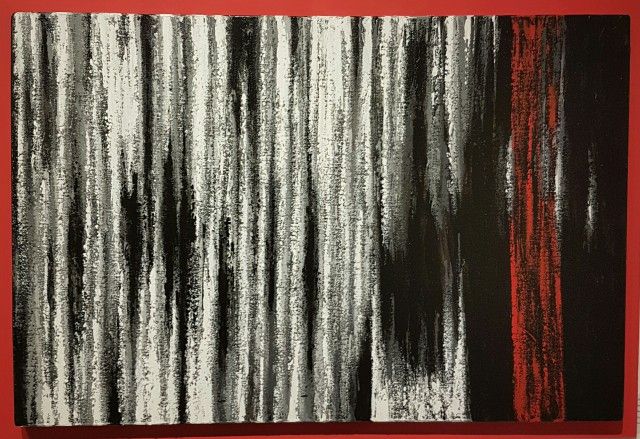 Untitled, framed