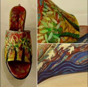 Painted Shoe 09