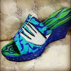 Painted Shoe 11
