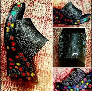 Painted Shoe 14