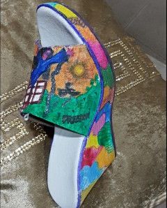 Painted Shoe 15