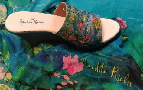 Painted Shoe 17