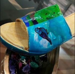 Painted Shoe 18